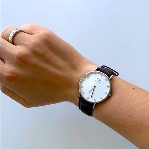 Daniel Wellington Watch with Swarovski crystals